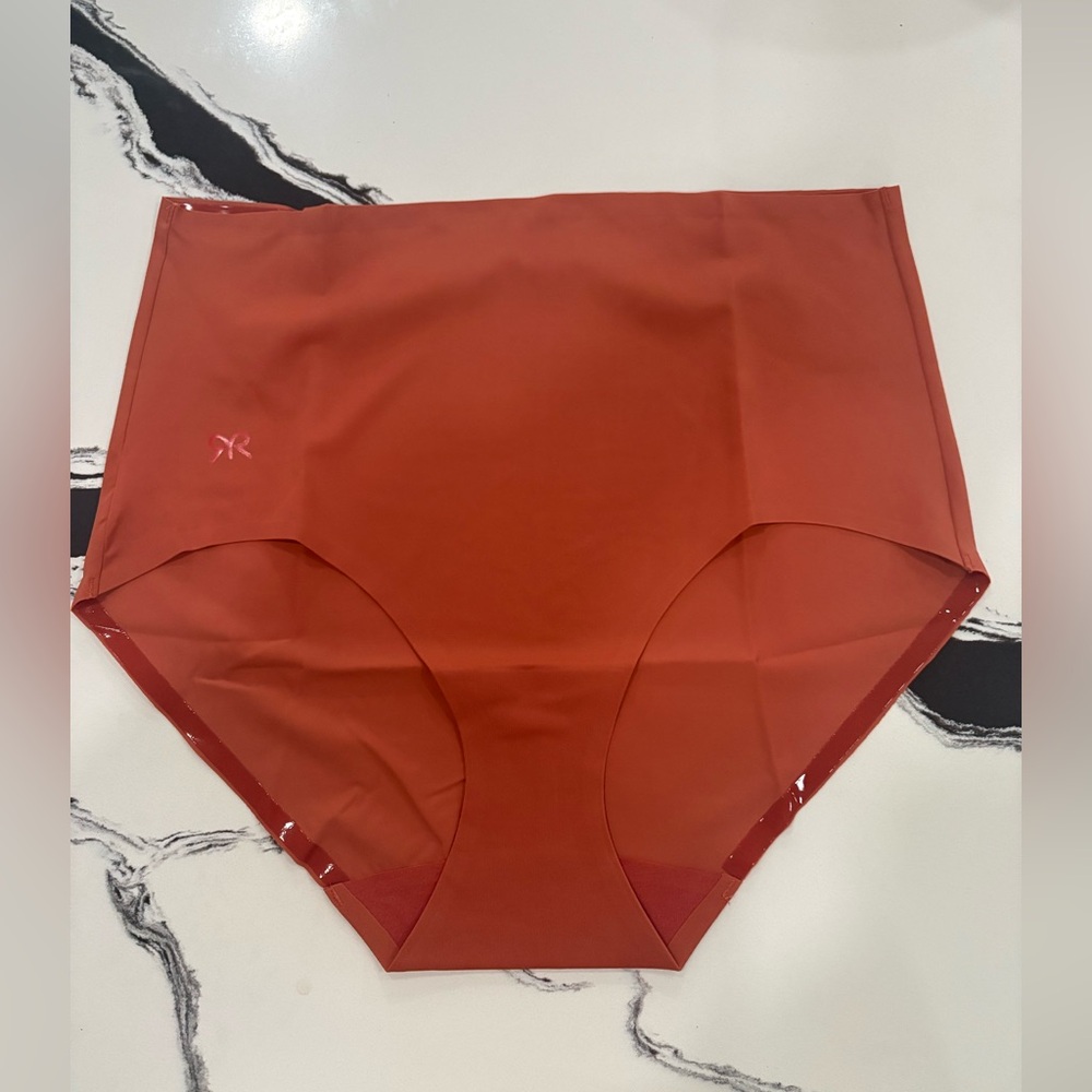 Ruby Ribbon Sleek Shape Brief in Terracotta XL